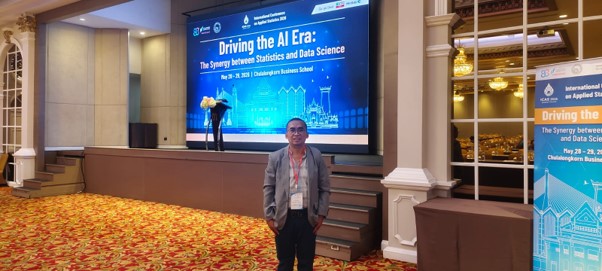 Lecturers of the Department of Statistics Participate in the International Conference on Applied Statistics (ICAS) 2026 in Thailand