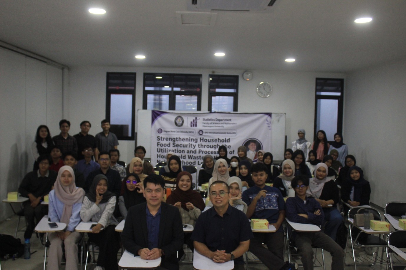 The Department of Statistics, Faculty of Social and Political Sciences, Diponegoro University (Undip), held an International Community Services event to support the SDGs through community empowerment