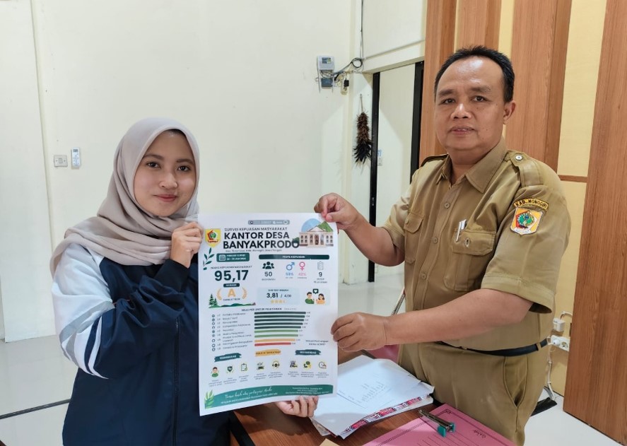 Torehkan Nilai “Sangat Baik”, Mahasiswa KKN Undip Ungkap Wajah Pelayanan Publik di Kantor Desa Banyakprodo